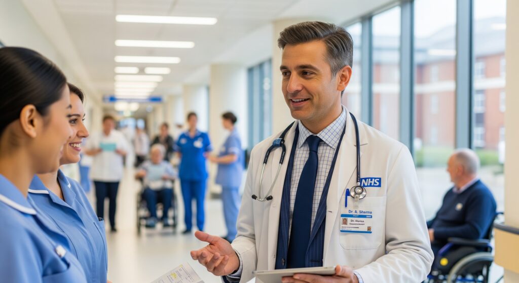 İngiletre'de yaşam- sağlık giderleri- İngiltere'de bir hastane