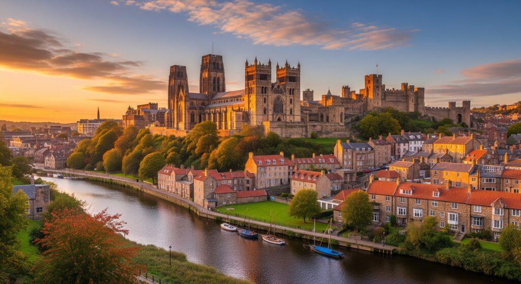 İngiltere şehirlerinde yaşam giderleri- Durham şehir manzarası