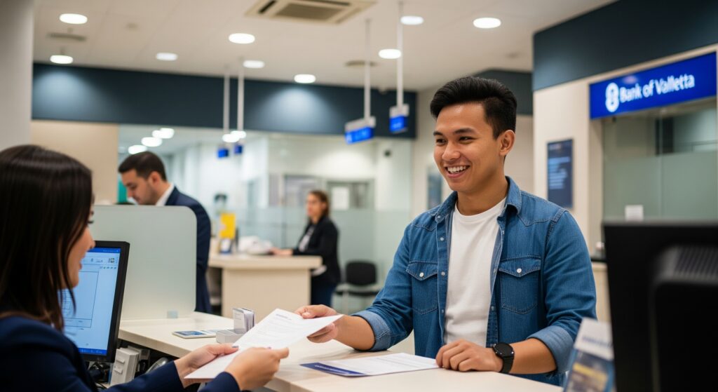 Malta'da banka hesabı açmak