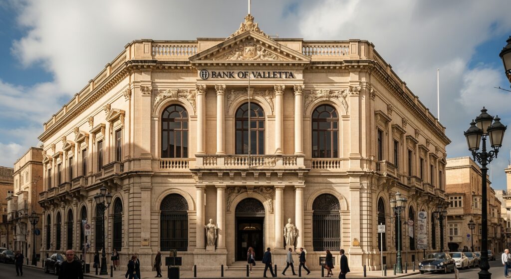 malta'da banka hesabı açmak- Yerel bankalardan Bank of Valletta
