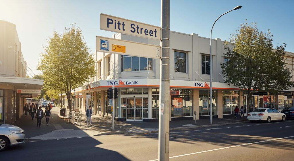 Avustralya'da bir banka şubesi