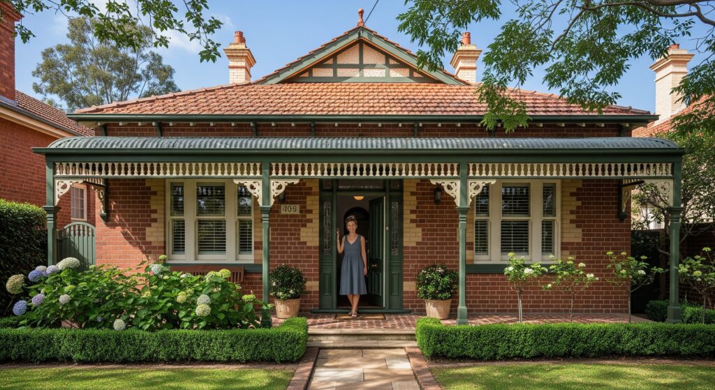 Avustralya aile yanı konaklama hizmeti veren bir aile evi