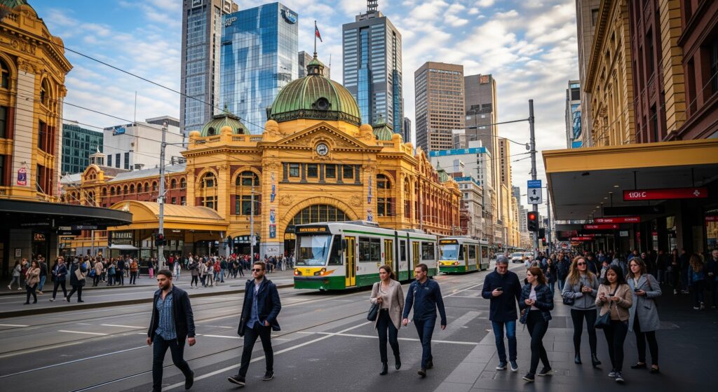 Avustralya konaklama seçenekleri- Melbourne öğrenci dostu bir şehir olarak bilinir.