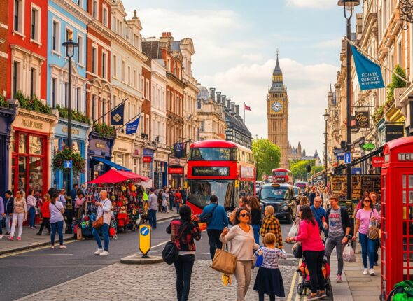 İngiltere konaklama seçenekleri- İngiltere'nin hareketli sokaklarında ev arayan gençler