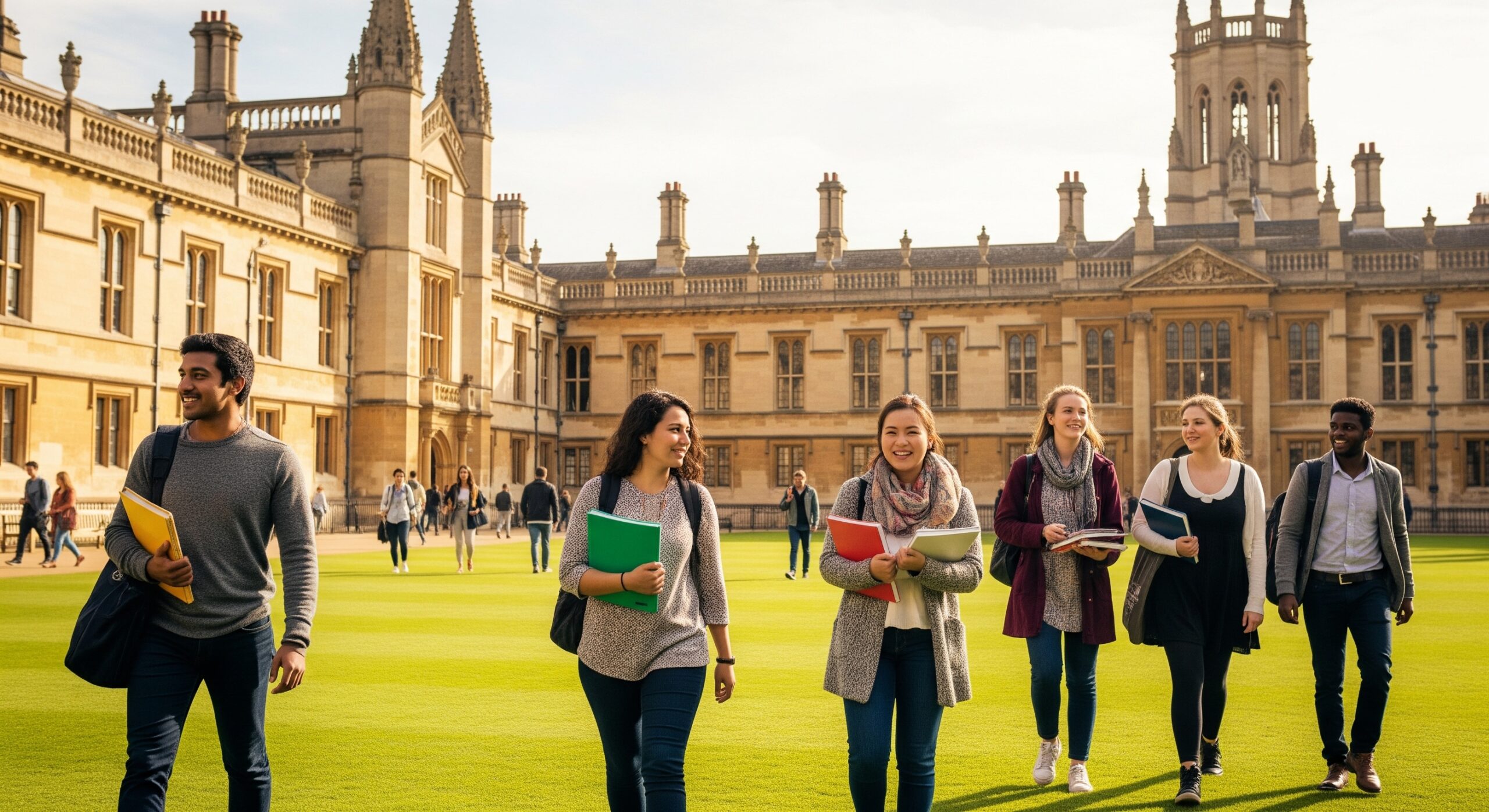 İngiltere'de üniversite eğitimi alan öğrenciler