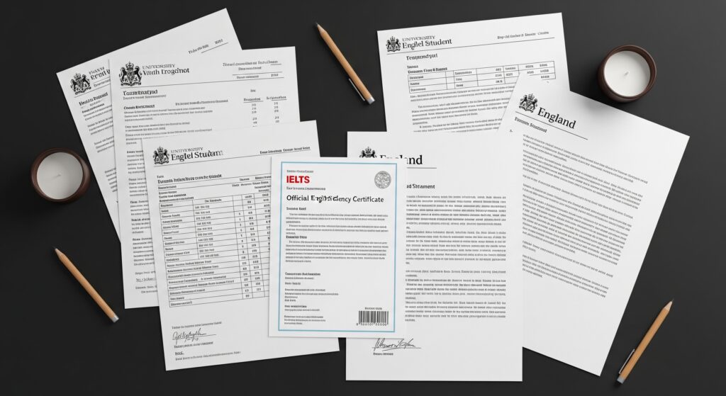 İngiltere'de üniversite eğitimine başvururken gereken belgeler