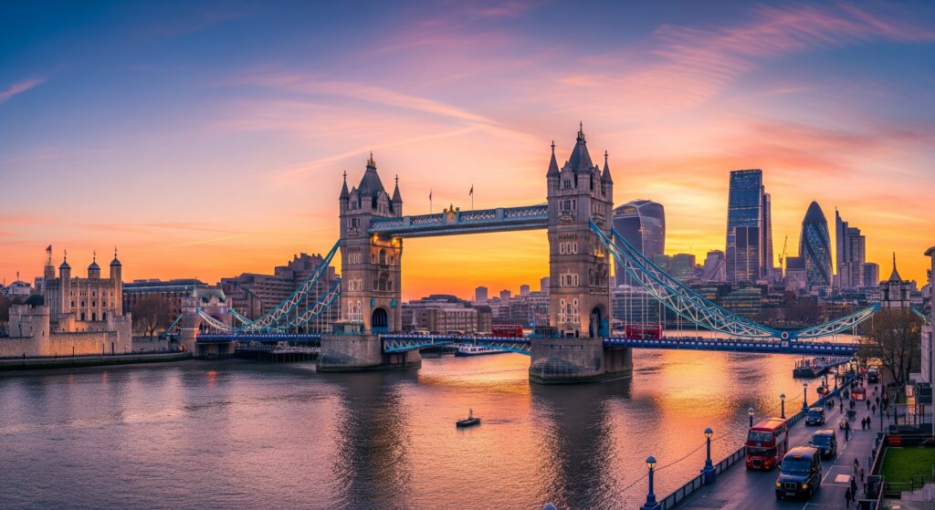 İngiltere'de üniversite eğitimi- öğrencilerin en çok tercih ettiği Londra'dan bir şehir manzarası