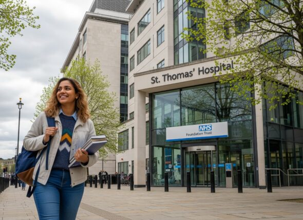 İngiltere'de sağlık hizmetlerinden yararlanmış uluslararsı bir öğrenci
