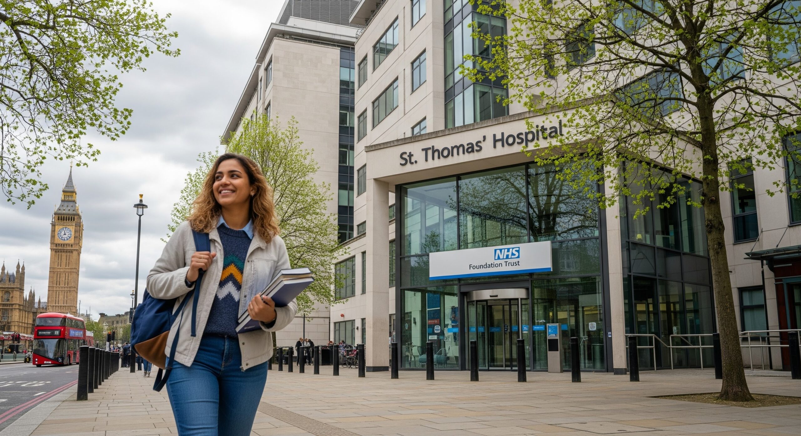 İngiltere'de sağlık hizmetlerinden yararlanmış uluslararsı bir öğrenci