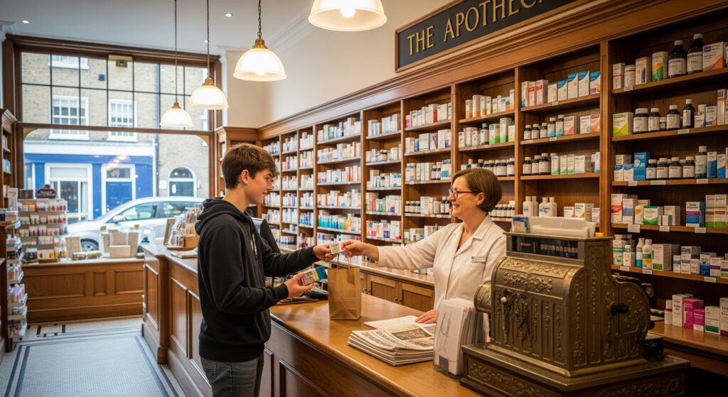 İngiltere sağlık sisteminde eczaneler basit rahatsızlıklar için tavsiyelerde bulunabilir.