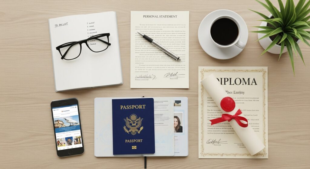 İngiltere üniversitelerine yüksek lisans başvurusu yapmak için gerekli belgeler