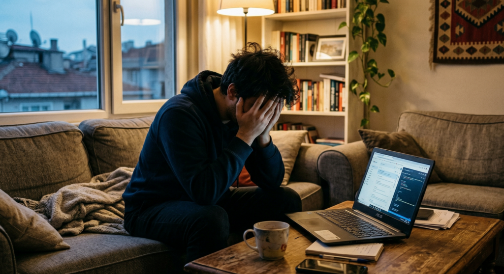 Vize danışmanlığı alın,pişman olmayın! : Pişman bir adam