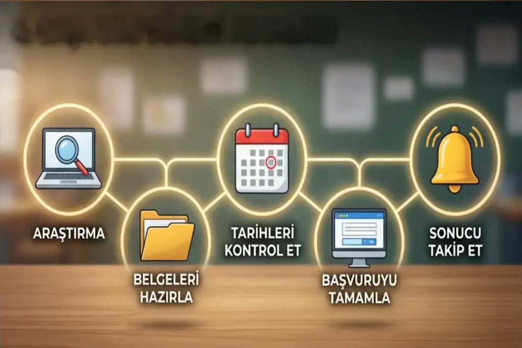 başvuru sürecinde yapılması gerekenler