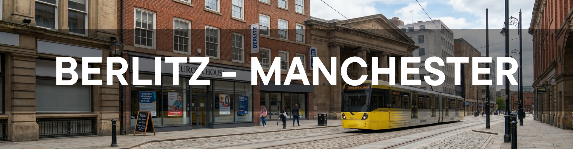 BERLITZ MANCHESTER BANNER