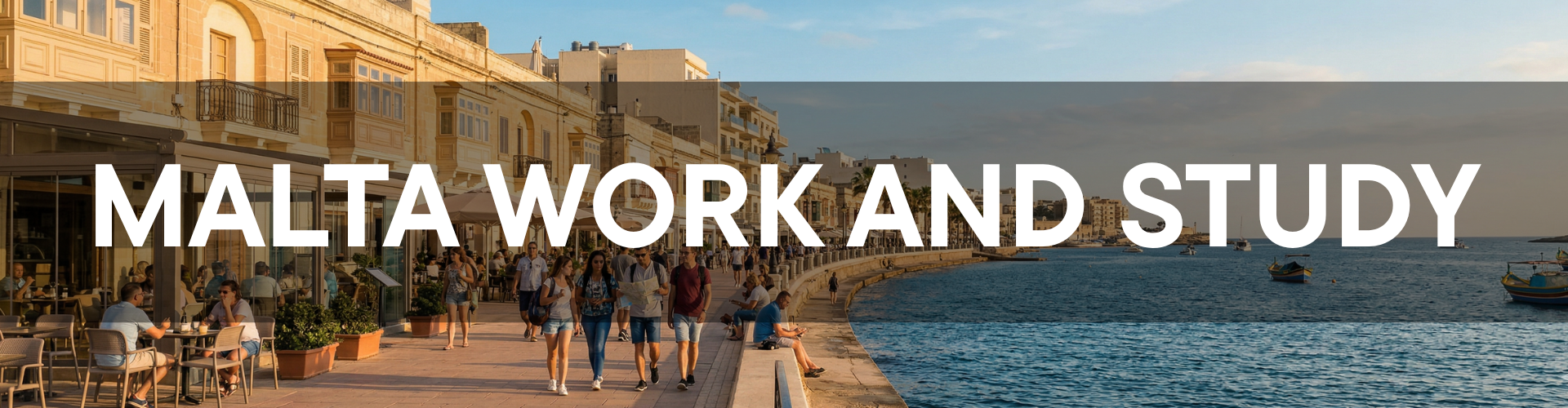 MALTA WORK AND STUDY BANNER