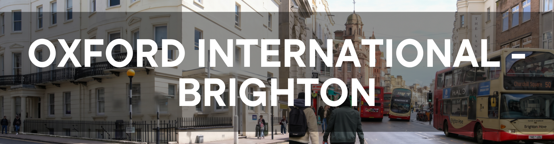 OXFORD INTERNATIONAL BRIGHTON banner