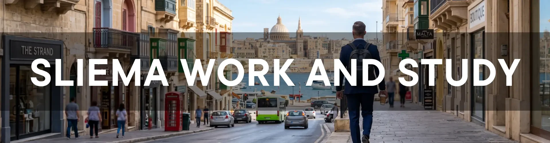 SLIEMA WORK AND STUDY BANNER
