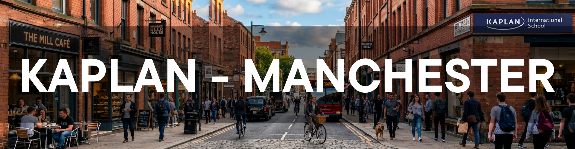 kaplan manchester banner